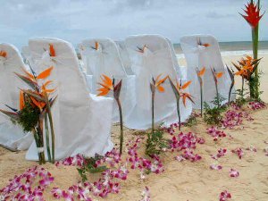 decoracion de pasillos de ceremonia en bodas con flores