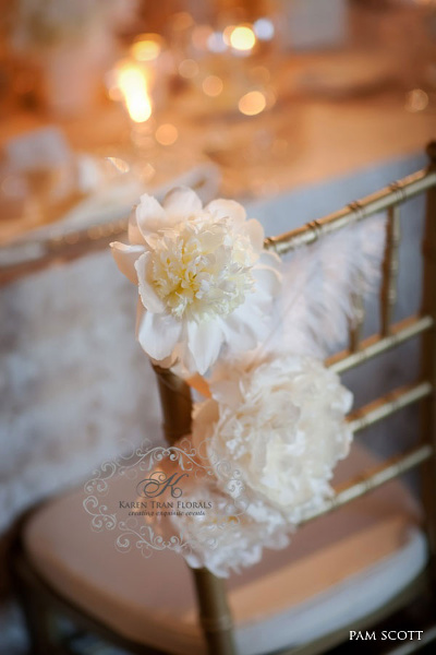 decoracion con plumas tendencias en bodas 2015