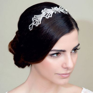 tendencia en bodas 2013 accesorios en joyeria para el pelo de las novias