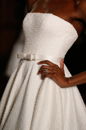 tendencias en vestidos de novia 2013 apliques perlas