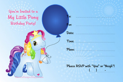 Mi Pequeño Pony Pinkie Pie Invitaciones 8 ~ fuentes de fiesta de cumpleaños Papelería