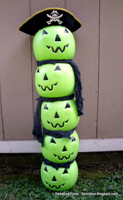 decoracion con calabazas plasticas para halloween Mercadolibre