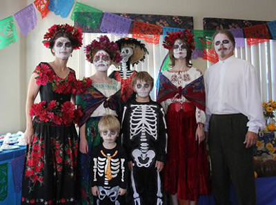 fiesta tematica de halloween dia de los muertos Mercadolibre