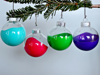 Transparente/Bolas de Plástico de Color Decoración Adornos de Navidad Bolas Árbol De Navidad 