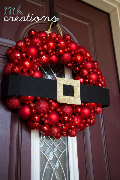 decoraciones de navidad con el cinturon de santa Mercadolibre