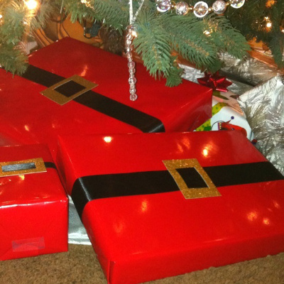 decoraciones de navidad con el cinturon de santa Mercadolibre