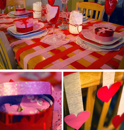 Tips para decorar una fiesta de amor y amistad lacelebracion.com Dulceros de amor y amistad