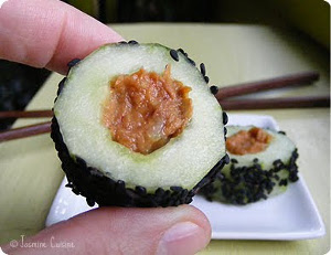 sushi de pepino