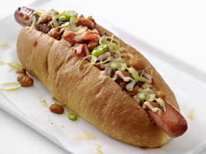 barra de perros calientes barra de hot dog