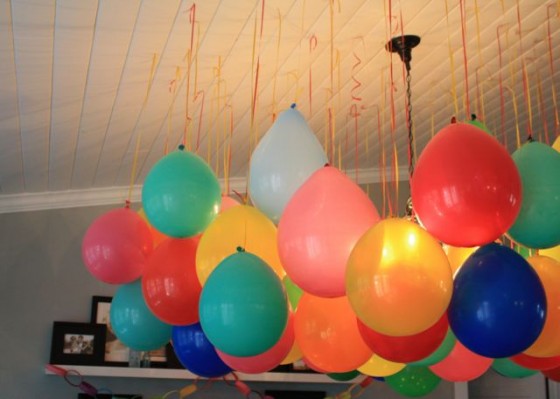 Украшение дома воздушными шарами своими руками