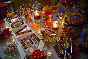 mesas dulces para fiestas y eventos
