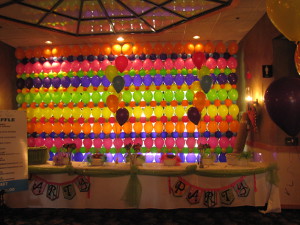 decoraciones paredes de globos Mercadolibre