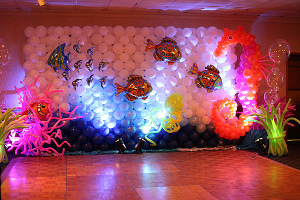 decoraciones paredes de globos Mercadolibre