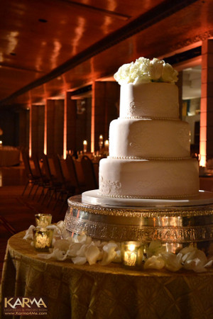 Tips para mostrar tu torta de boda en la recepción. 2